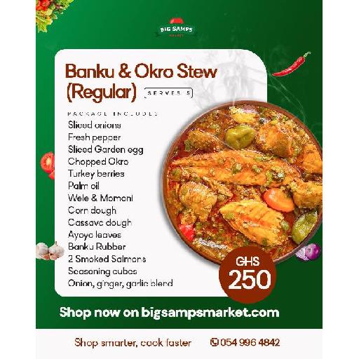 Banku and Okro Bundle (Regular) | Big Samps Market