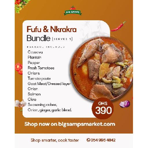 Fufu and Nkrakra | Big Samps Market