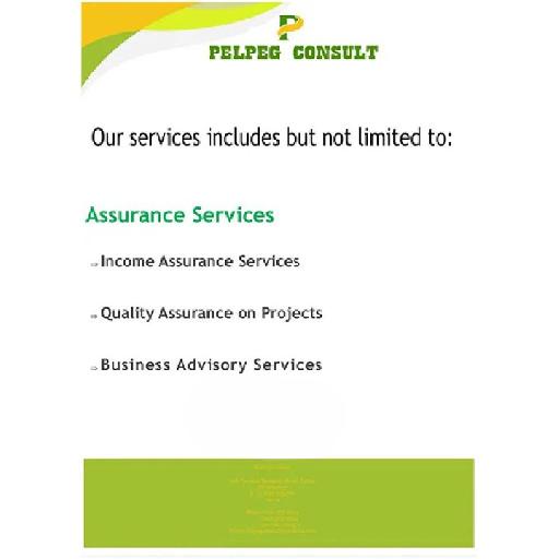 PELPEG - Income / Quality Assurance Services