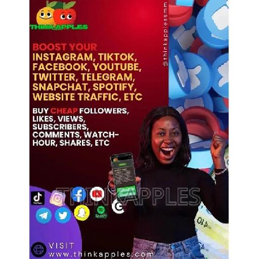 Boost Followers, Likes, Views, Comment Etc [Thinkapples.Com]