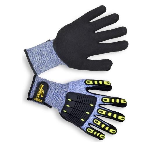 JTS Rub Vaultex Mechanical Gloves (Anti-Vibration) – Safety Gloves with Impact and Vibration Protection