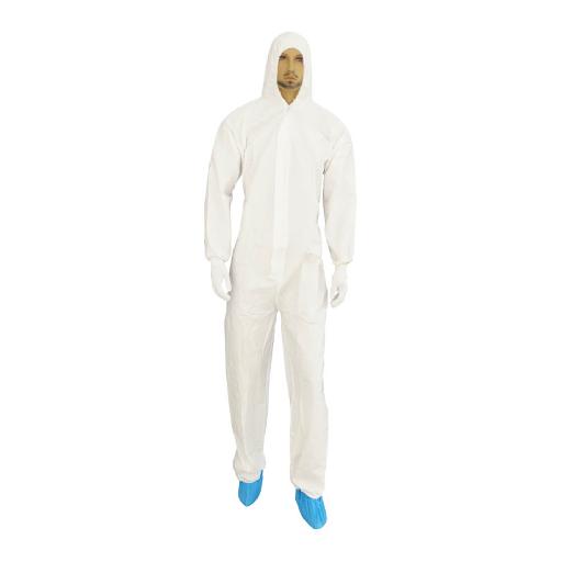 JTS Vaultex Disposable Coverall 50gsm – Lightweight and Protective Coverall for Industrial Environments