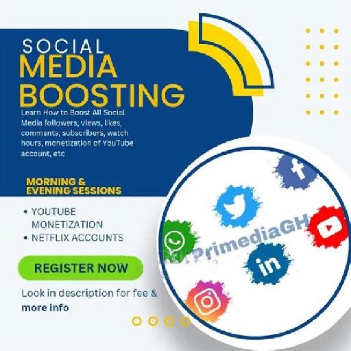 Primediagh - Learn How to Boost Social Media Accounts Today!