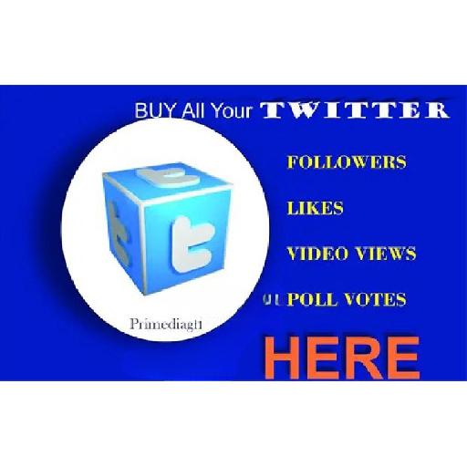 Primediagh - Buy All Your Twitter Followers, Likes and Views Here!