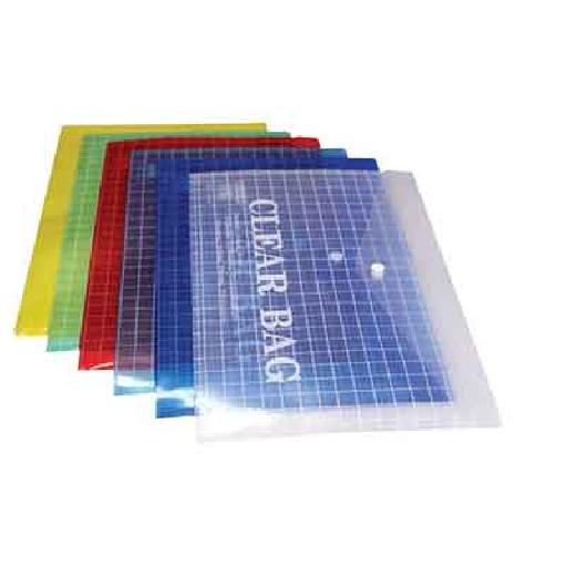 Clear File Bags – Transparent Document Holders for Easy Organization