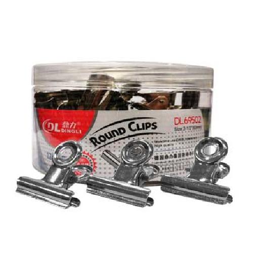 Metal Paper Clips – 12-Pack of 75mm Silver Clips with 45mm Capacity