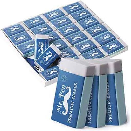 Erasers Pack – Smudge-Resistant, Self-Cleaning with Precision Beveled Edges