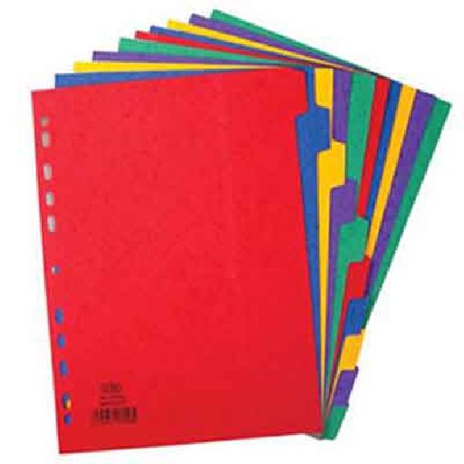 File Separators – Multi-Coloured, Lightweight Dividers for Organized Filing
