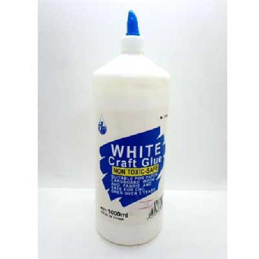 White Craft Glue – Multi-Surface, Water-Based Adhesive for Creative Projects