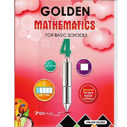 Golden Mathematics Book 4 New Syllabus