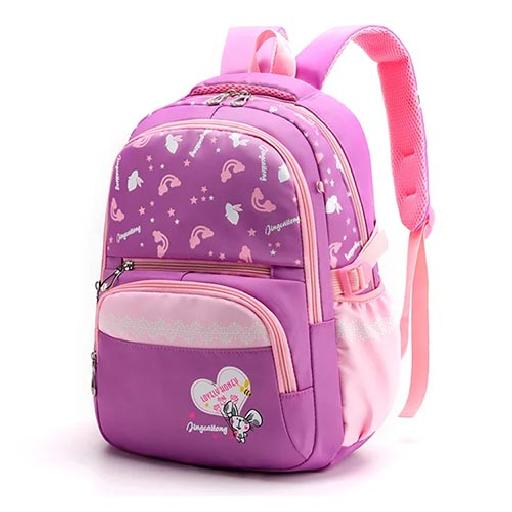 Pink Comfortable Quality Kids School Bag (Age 4 to 9) – Durable and Eye-Catching Backpack for Young Learners