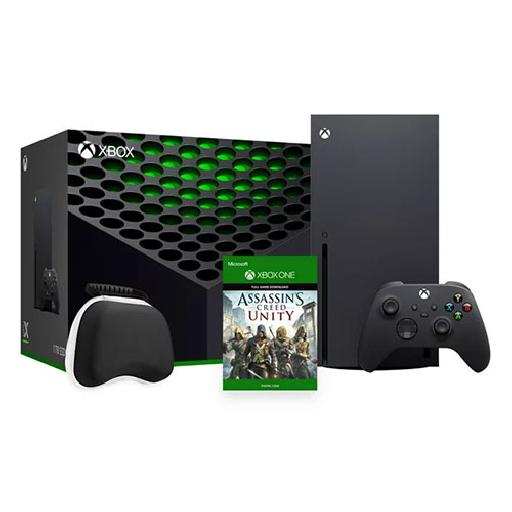 2023 Xbox Series X Bundle – 1TB SSD Black Flagship Console with Wireless Controller and Assassin’s Creed Unity Full Game