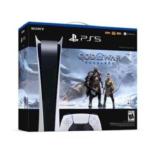 New Sony PlayStation 5 Console Digital Edition God of War Ragnarok Bundle – Next-Gen Gaming Power