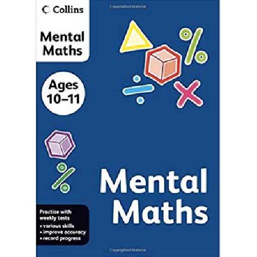 Collins Mental Maths – KS2 Activity Book for Children Aged 10-11