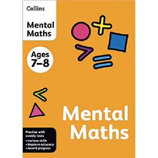 Collins Mental Maths – KS2 Activity Book for Children Aged 7–8