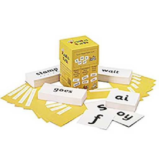 Jolly Phonics Flash Cards – Letter Sounds, Alternative Vowel Spellings & Tricky Words Learning Set