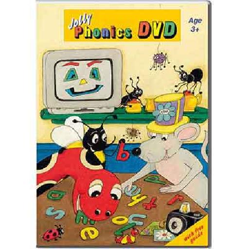 Jolly Phonics Educational DVD – Learn Letter Sounds & Reading Skills for Kids
