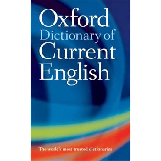 Oxford Dictionary of Current English – Comprehensive Paperback Dictionary with 120,000+ Words & Clear Definitions