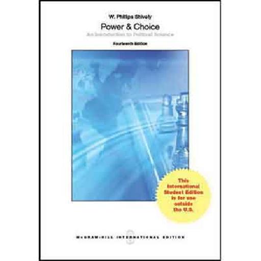 Power & Choice – W. Phillips Shively | Inspirational Books, Political Science