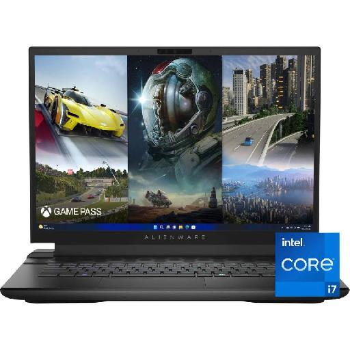 Alienware M16 R2 QHD+ 165Hz Gaming Laptop (2023) – Intel Core i7-13700HX, 16GB DDR5, 1TB SSD, RTX 4070 8GB, RGB Keyboard, Windows 11 Pro – Dark Metallic Moon