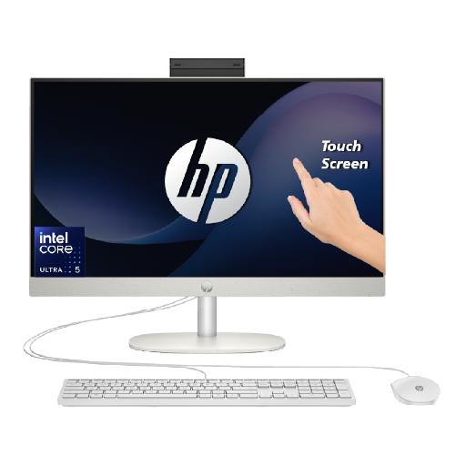 HP AIO 24-cr1006nh Desktop (2024 Model), 24″ Touchscreen, Intel® Core™ Ultra 5 125U, 16GB DDR5, 512GB SSD, Windows 11 Home