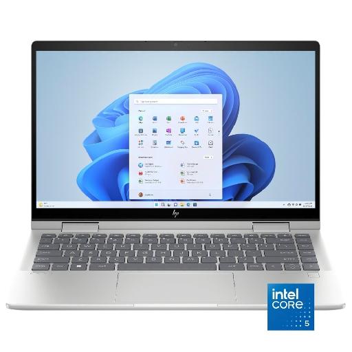 HP Envy X360 14-es1013dx (2024 Model) – 14″ FHD Touchscreen 2-in-1 Laptop with Intel Core 5 (14th Gen), 8GB RAM, 512GB SSD, Windows 11, and AI Copilot Key