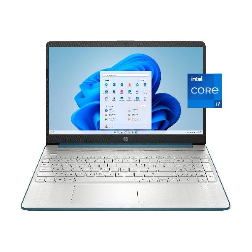 HP Laptop 15-dy2762wm (2021 Model) – 15.6″ FHD Display, Intel Core i7 (11th Gen), 16GB RAM, 512GB SSD, Windows 11 – Spruce Blue