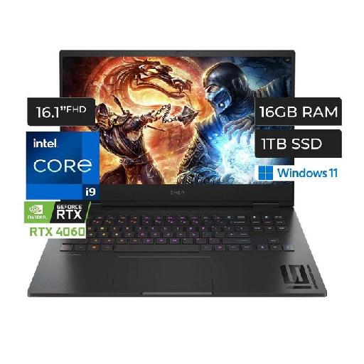 HP OMEN 16-wf0083dx – 16.1″ FHD 165Hz Gaming Laptop (2023) – Intel Core i9-13900HX, GeForce RTX 4060 8GB, 16GB DDR5, 1TB SSD, RGB Keyboard, Thunderbolt 4, Windows 11 Home