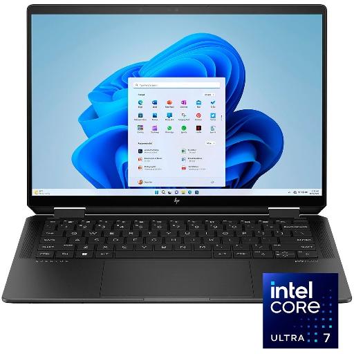HP Spectre x360 14-eu0023dx (2024) – 14″ 3K OLED Touchscreen Laptop, Intel® Core™ Ultra 7 Evo, 32GB RAM, 2TB SSD, Windows 11, Fingerprint Reader, AI-Enhanced Performance