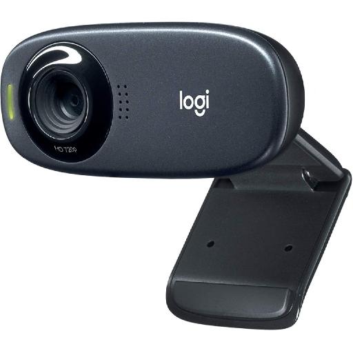 Logitech C270 HD Webcam – 720p Widescreen Video Calling with Noise-Reducing Mic, Light Correction, USB Plug & Play for PC/Mac/Laptop