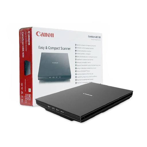 Canon CanoScan LiDE 300 – Compact Flatbed Scanner with 2400 DPI Optical Resolution, USB Power & Z-Lid for Bulky Document Scanning