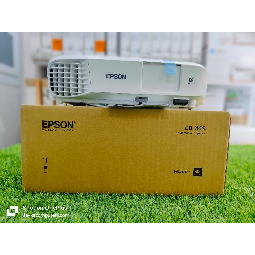 Epson EB-X49 3LCD XGA Projector – 3600 Lumens, HDMI, Long Lamp Life, Classroom & Business Ready