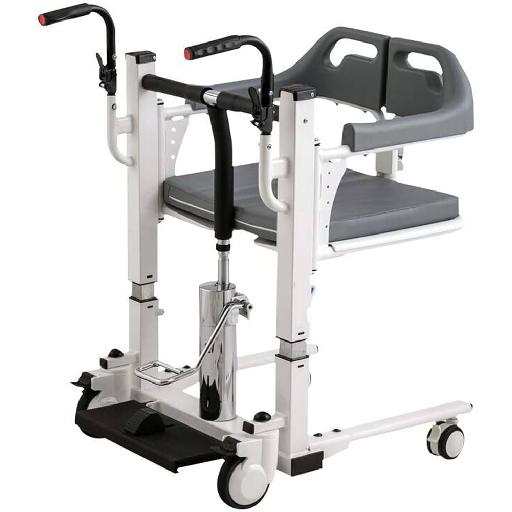 McSarpong - Adjustable Patient Transfer Lift Chair | Multifunctional Commode & Mobility Aid