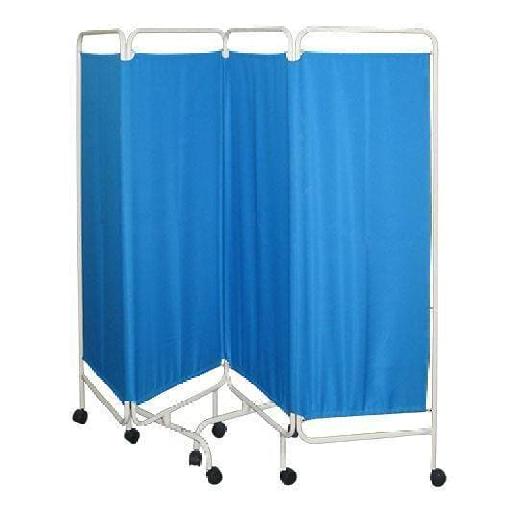 McSarpong 3-Panel Hospital Privacy Screen | Foldable Medical Partition with Washable Curtains