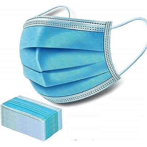 McSarpong Disposable Nose Masks | 3-Ply Breathable Face Masks for Daily Protection