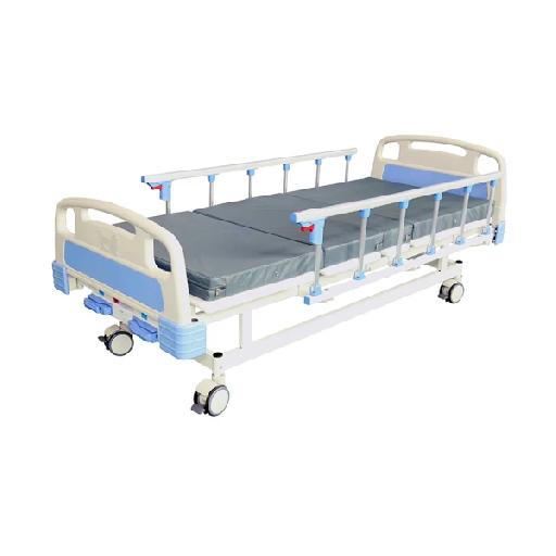 McSarpong – Manual Hospital Bed AG-BMS101A | 2-Function Adjustable Bed with ABS Panels and Silent Wheels