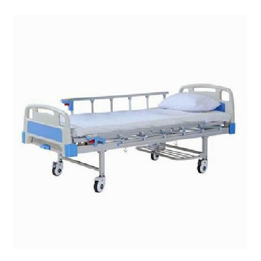 McSarpong – One Function Manual Hospital Bed with 6-Rank Al-Alloy Handrails AG-BYS203 | Durable Steel Frame Bed for Patient Comfort