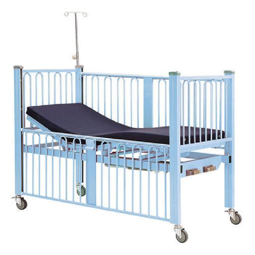 McSarpong – 1-Function Hospital Children Bed with 5-Crank Al-Alloy Handrails AG-CB001 | Durable Bed for Pediatric Care