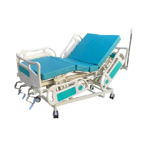 McSarpong – Five Functions Manual Hospital Bed AG-BMS001 | Adjustable Bed with Steel Frame, ABS Panels, and Trendelenburg Function