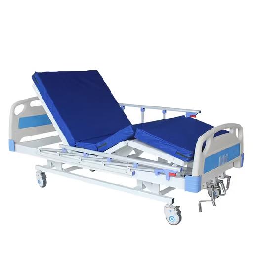 McSarpong – Semi Electric Hospital Bed with 3 Functions AG-BY104 | Manual & Electric Adjustable Bed with Steel Frame and Silent Wheels