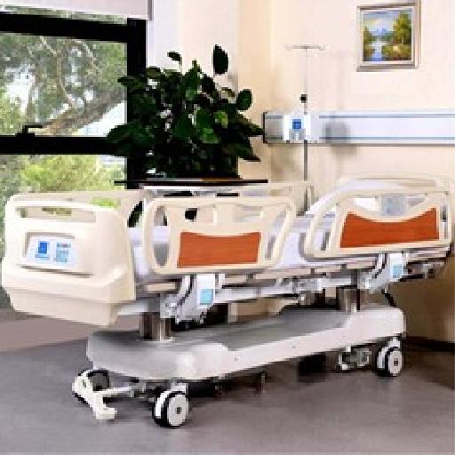 McSarpong – 7-Function Critical Care Bed with CPR AG-BR002B | Advanced ICU Bed with Emergency Features and Tilting Functions