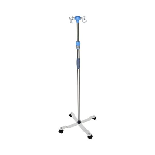 McSarpong – Knot-Type Stainless Steel Infusion Stand | Stable, Adjustable IV Support with Smooth Mobility
