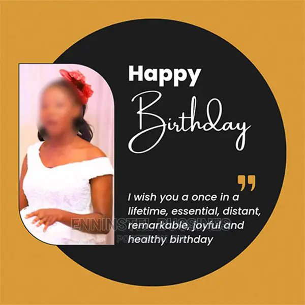 ENNINSTEL - Birthday Poster Design