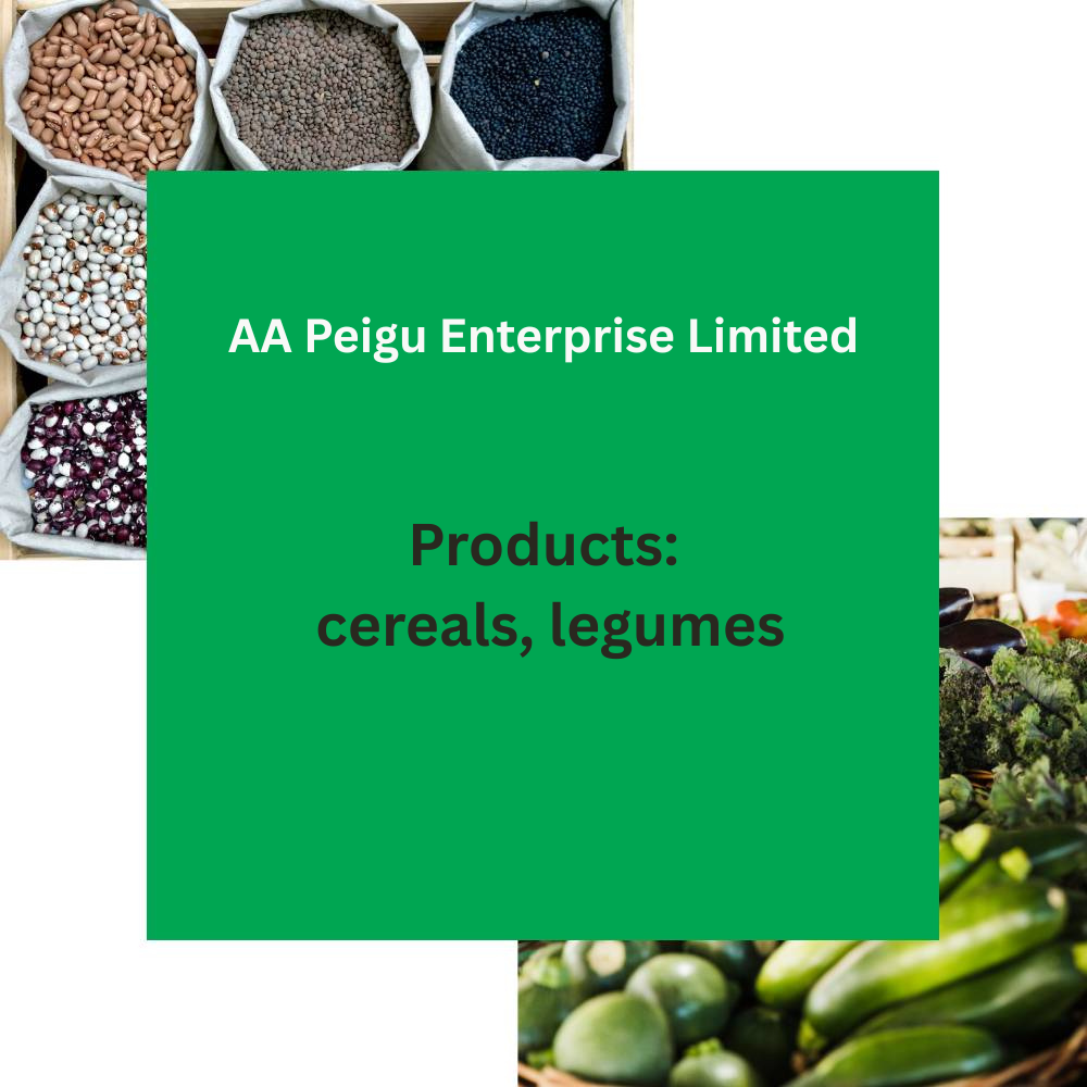 AA Peigu Enterprise – Premium Cereals & Legumes