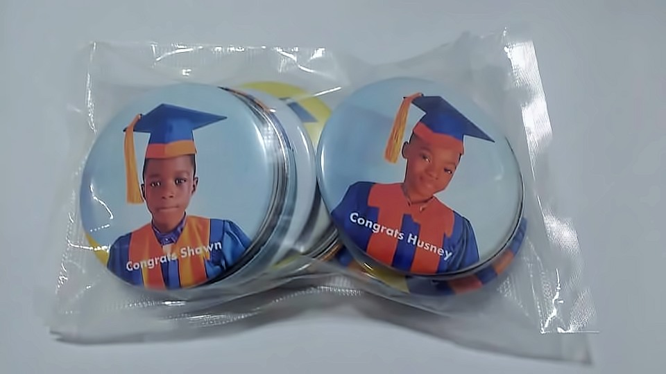 Digi-Prints Ag Service | Custom Button Badges – Shining Vessels Academy Graduation Collection