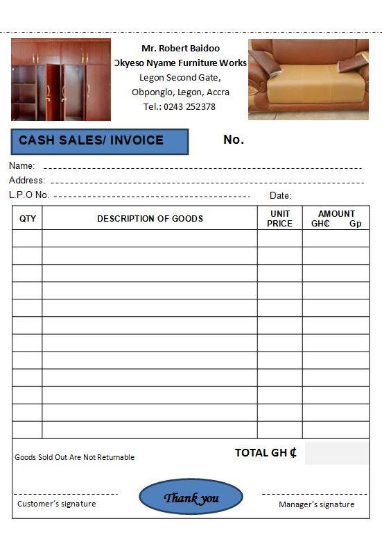 Digi-Prints Ag Service | Custom Printed Invoices