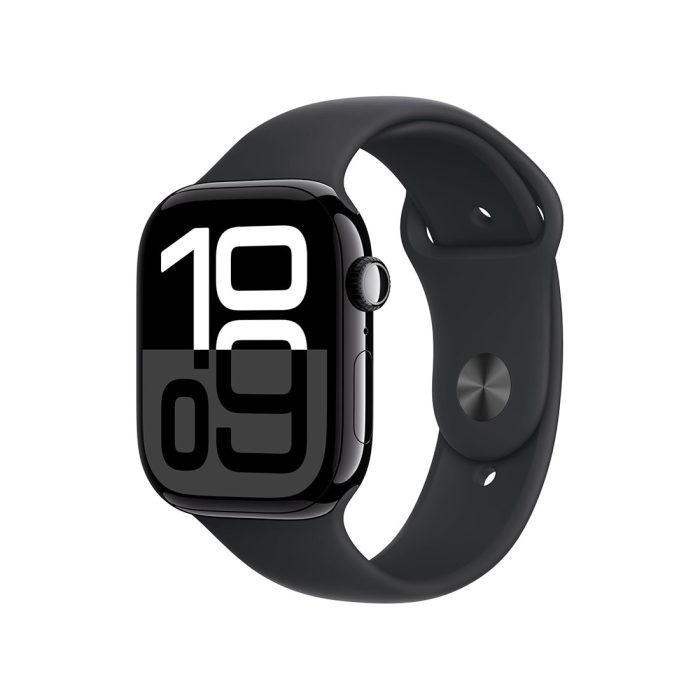 Apple Watch Series 10 46mm Jet Black – Cellular + GPS | Advanced Smartwatch with Always-On Display