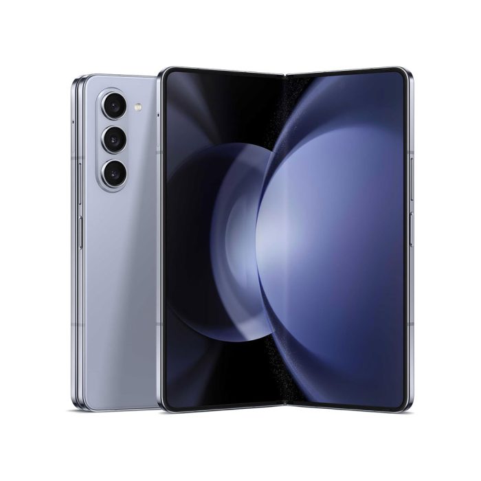 Samsung Galaxy Z Fold 5 256GB Smartphone – Icy Blue, Android 13+, Foldable Display