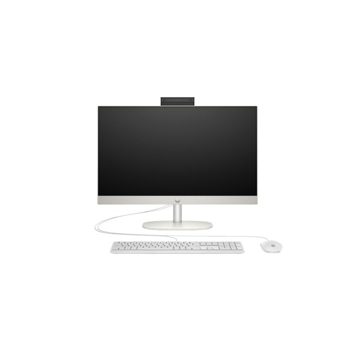 HP 24-cr0127nh All-in-One Desktop – White, Intel Core i7, 23.8” Display, 512GB Storage