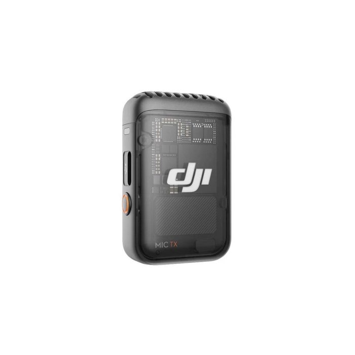 DJI Mic 2 Wireless Lavalier Microphone (2 TX + 1 RX + Charging Case) – Black, Noise Cancelling, 15-Hour Battery